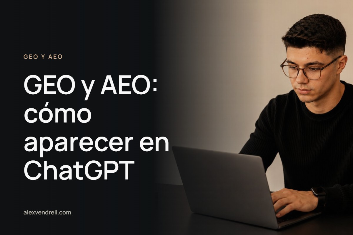 Portada: GEO y AEO: cómo aparecer en ChatGPT
